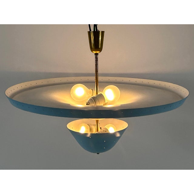 Large Mid-Century Ceiling Lamp or Pendant Light, Germany, 1950s For Sale - Image 15 of 18