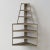 Vintage Folk Art Contracted Paint Finish Tiered Corner Shelf, Circa 1930s-40s For Sale - Image 4 of 13