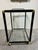 1980s Hollywood Regency Black & Gold-Tone Glass Bar Cart or Tea Cart For Sale - Image 5 of 12