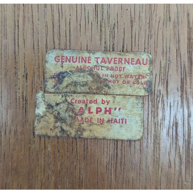 1960s Taverneau Wood Vide Poche Tray For Sale - Image 12 of 12