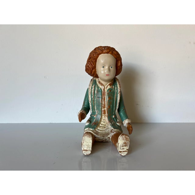 This listing is for a very nice, hand carved wood sculpture by Sarreid Ltd Italy. It was hand carved from wood and given a...