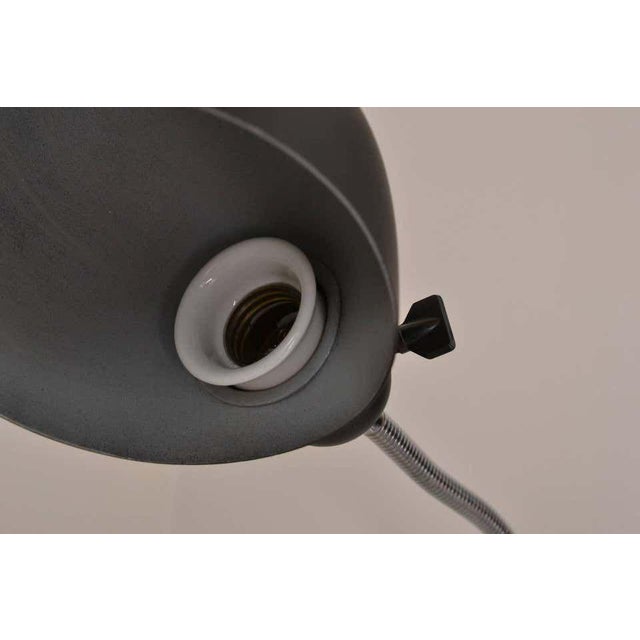 Mid-Century Modern Flexible Clamp Luminaire Chrome Table Lamp, 1952 For Sale - Image 3 of 5