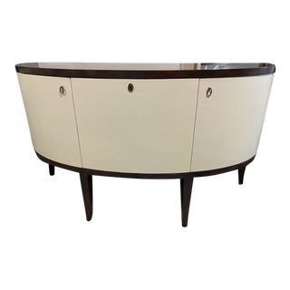 Barbara Barry for Henredon Walnut Crescent Sideboard For Sale