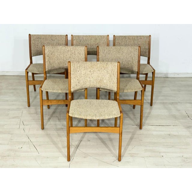 Mid-Century Dining Chairs by Erik Buch, Set of 6 For Sale - Image 12 of 12