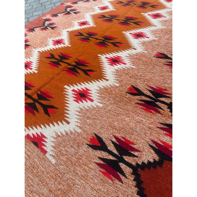 Vintage Polish Kilim Rug, 1970s For Sale - Image 13 of 18