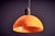 Pendant Lamp with Orange Acrylic Shade, 1970s For Sale - Image 4 of 9