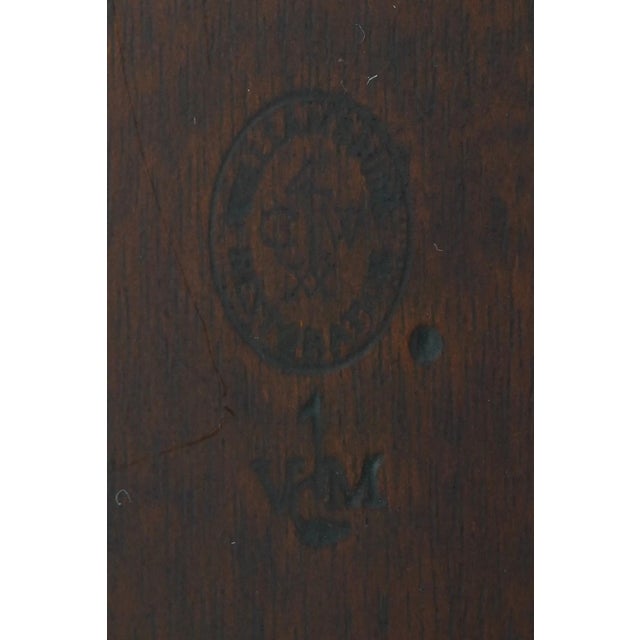 Late 20th Century Virginia Metalcrafters Colonial Williamsburg Serving Tray For Sale - Image 9 of 9