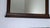 Brown Antique 1910s Carved Oak Wall Mirror Arched Top Floral Wood Stamped #2375 32x17 For Sale - Image 8 of 12