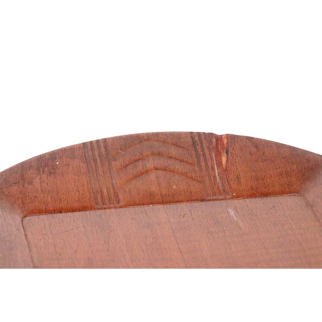 Brown Mid 20th Century Set of Four Art Deco Hospitality Toastmaster Serving Trays For Sale - Image 8 of 8