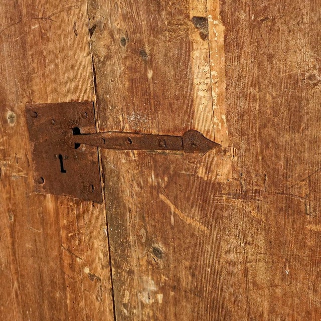 Vintage 18th Century Wooden Door For Sale - Image 9 of 18
