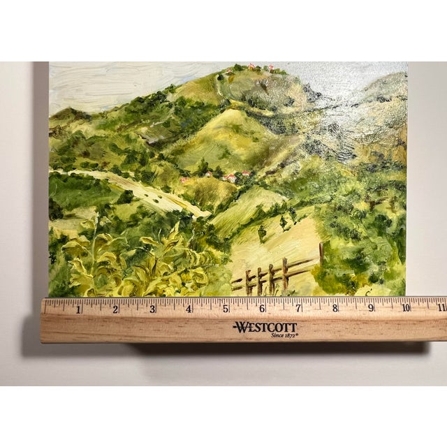 2025 "Malibu" Oil on Board Painting by Ukrainian Artist Svitlana Shapovalova For Sale In Los Angeles - Image 6 of 8