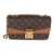 Caramel Monogram Canvas Marceau For Sale
