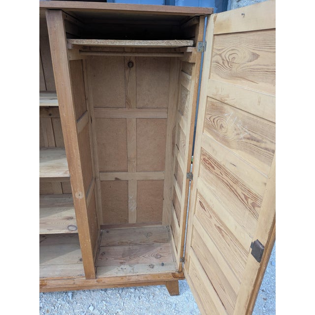 Vintage Armoire by René Gabriel, 1945 For Sale - Image 3 of 4