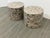 Traditional Ettore Sottsass Zebra Cocktail Side Tables, Pair For Sale - Image 3 of 12