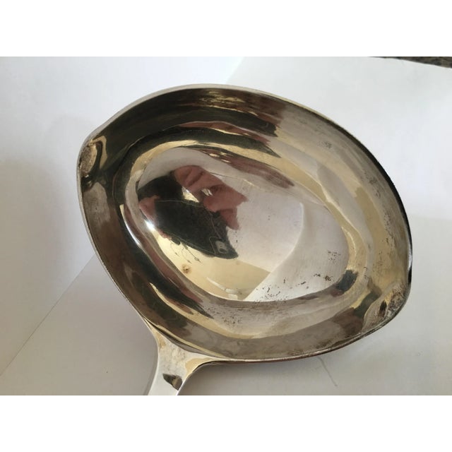 Raimond Raised Rattail Punch Soup Ladle For Sale - Image 4 of 11