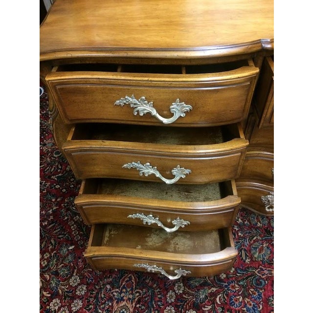 Vintage French Provincial Dresser, 16 Drawer Dresser For Sale - Image 4 of 17