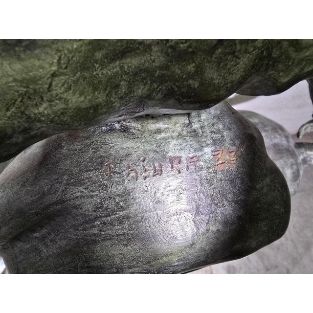 Furietti Centaurs in Pair - Bronze Statues, reduction of the originals (known as the Older Centaur and the Younger...