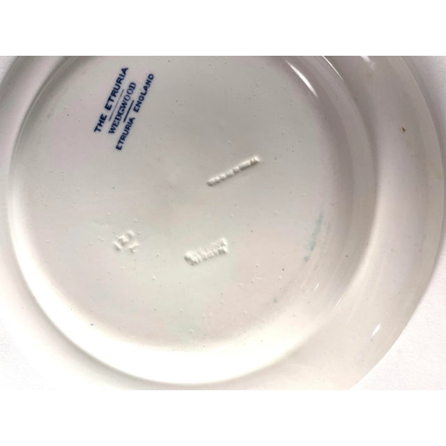 English Wedgwood Plate - the Etruria - Blue & Yellow For Sale - Image 3 of 5