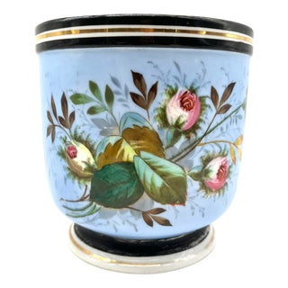 Antique Porcelain Cachepot, France, 1900 For Sale