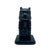 Mid-Century Modern Vintage Boma Hand-Carved Black Totem Pole Sculpture For Sale - Image 3 of 6
