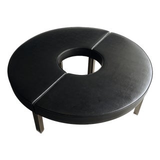 Mid-Century Round Modernist Benches, 1960s, Set of 2 For Sale