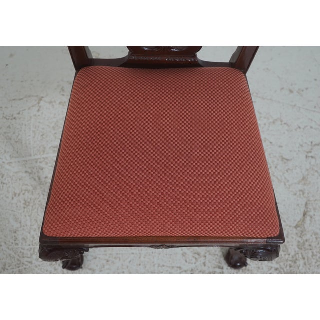 Set of 8 American Drew Chippendale Mahogany Dining Chairs For Sale - Image 10 of 18