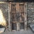 Rustic 1920s Jalisco Hacienda Old Rustic Door Solid Mesquite Wood Mexico For Sale - Image 3 of 11