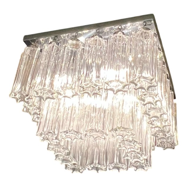 Vintage Ceiling Lamp from Glashütte Limburg, 1960s For Sale