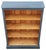 Vintage Retro Large Blue/Grey Painted Bookcase Display Shelving Unit – Mid to Late 20th Century Add stylish storage and...