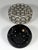 Vintage Ceiling Lamp in Glass and Metal from Glashütte Limburg, Germany, 1960s For Sale - Image 17 of 18