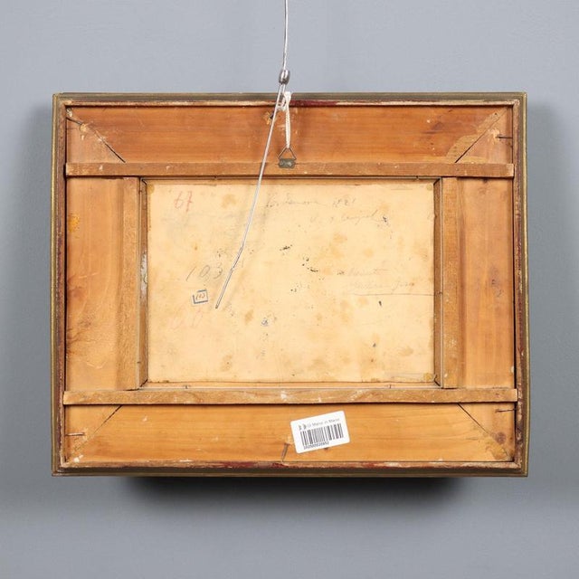 Vittore Antonio Cargnel, Untitled, Oil on Cardboard, Framed For Sale - Image 11 of 13