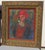 Expressionist Painting of a youth in a red hat and a red shirt. Finely painted expressionist work of a youth in red...