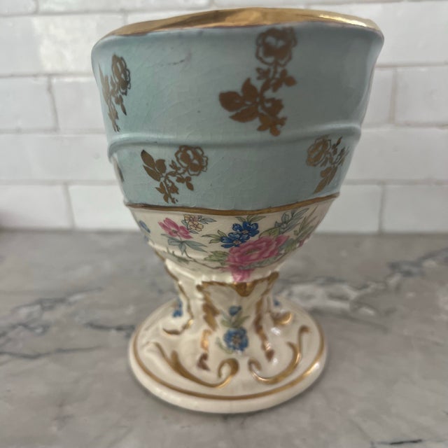 Victorian Antique or Vintage Victorian Nautilus Jardiniere For Sale - Image 3 of 11