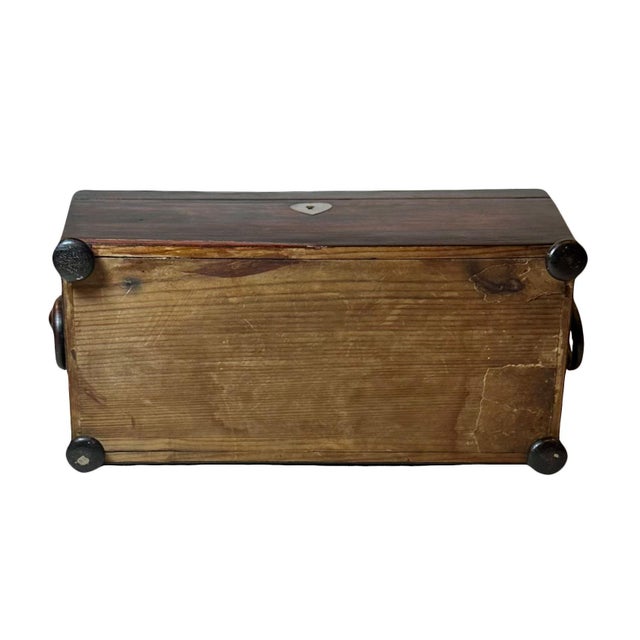 19th Century Irish Regency Tea Caddy For Sale - Image 11 of 11