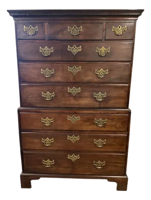 18th Century Georgian Chest on Chest