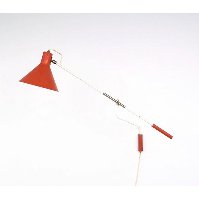 Anvia 7056 Balance Wall Lamp from J.J.M. Hoogervorst, 1950s For Sale - Image 12 of 12