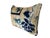 19th Century Custom Made Lumbar Pillow W/Antique Chinese Rug Fragment 18 "W For Sale - Image 5 of 6