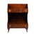 An American demilune dressing stand, its projecting top framed by a three-sided splash in the Neoclassic style. Flanking...
