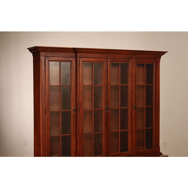 Lexington Bob Timberlake Cherry Breakfront Bookcase For Sale - Image 9 of 18