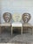 1960s Set of 6 Hollywood Regency Era Aluminum Cast Chairs For Sale - Image 4 of 17