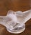 Lalique Lalique Crystal Double Dove Sculpture, Lalique Society of America 1993 For Sale - Image 4 of 11