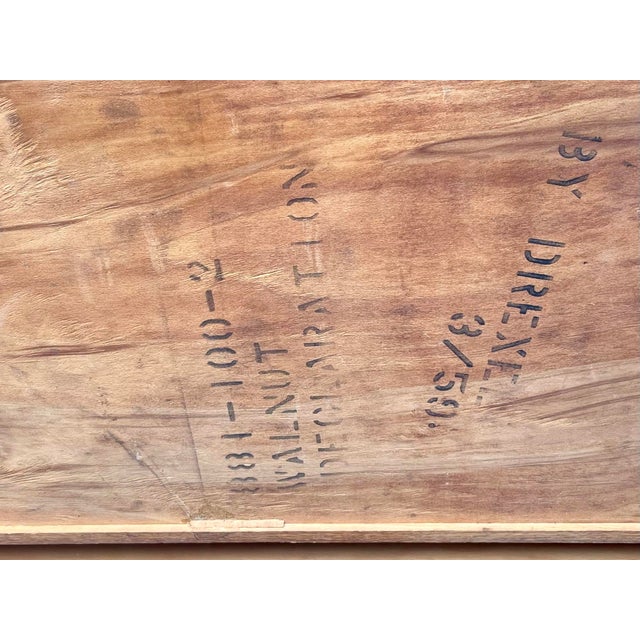 1959 Mid-Century Modern Walnut Writing Desk by Kipp Stewart for Drexel Declaration For Sale - Image 13 of 18