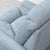 Armchairs in Blue Fabric and Wooden Legs, 1950s, Set of 2 For Sale - Image 10 of 12