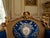 1940 French Artisan Louis XVI Gold Blue Beech Settee For Sale - Image 9 of 17