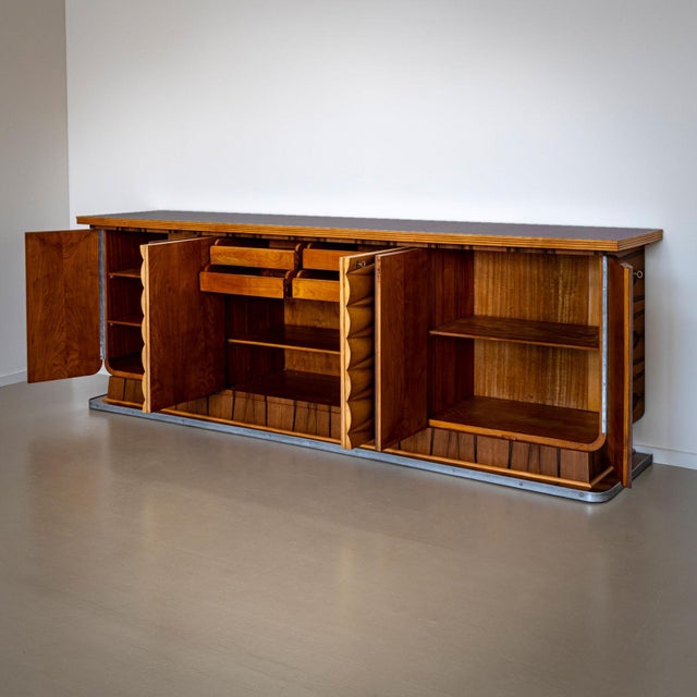 Mid-20th Century Italian Art Deco Sideboard, Italy For Sale - Image 4 of 11