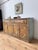 Wood Long 19th Century Irish Dry Scraped Pine Sideboard For Sale - Image 7 of 10
