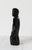 Vintage Postmodern Black Ceramic Figure For Sale - Image 4 of 8