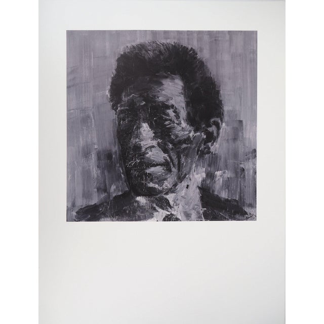Yan Pei-Ming, Hommage à Giacometti, Print For Sale