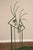 Abstract W. Travis 1998 Sisters Painted Metal Sculpture Bench For Sale - Image 3 of 18