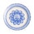Blue Earthenware Plate with Scalloped Rim, 19th Century For Sale - Image 8 of 8